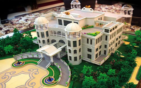 农业漳县漳县沙盘模型的应用