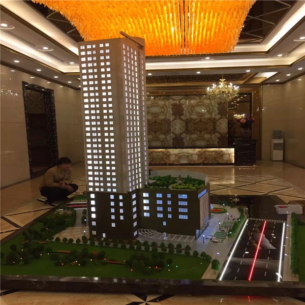 西北更大比例漳县楼盘模型展示