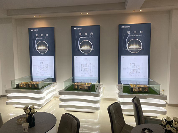 白银坤阳华府地产漳县户型模型